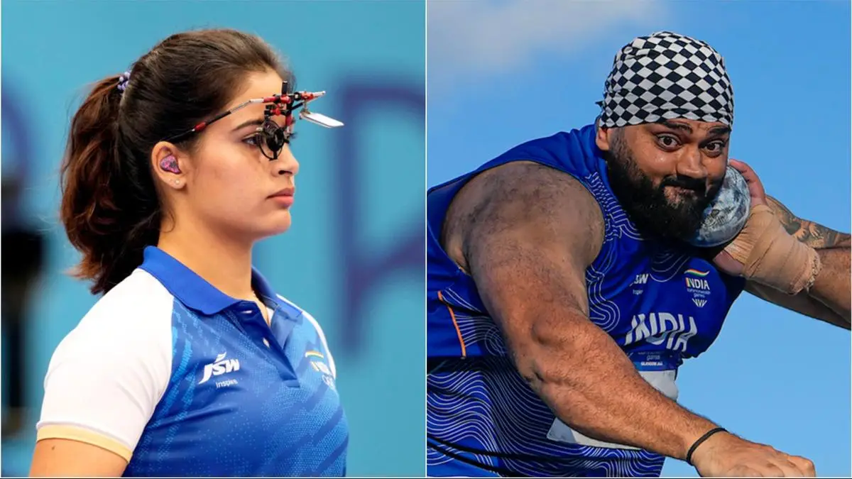 Manu Bhaker and Tejinderpal Toor Named India's Flag Bearers at 2026 Asian Games