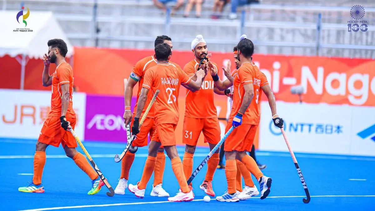 India Defeats Indonesia 13-1 in Asian Games Men's Hockey Opener