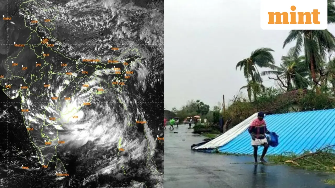 Bay of Bengal Depression 'Arnab' Intensifies, Set to Hit Andhra-Odisha Coast