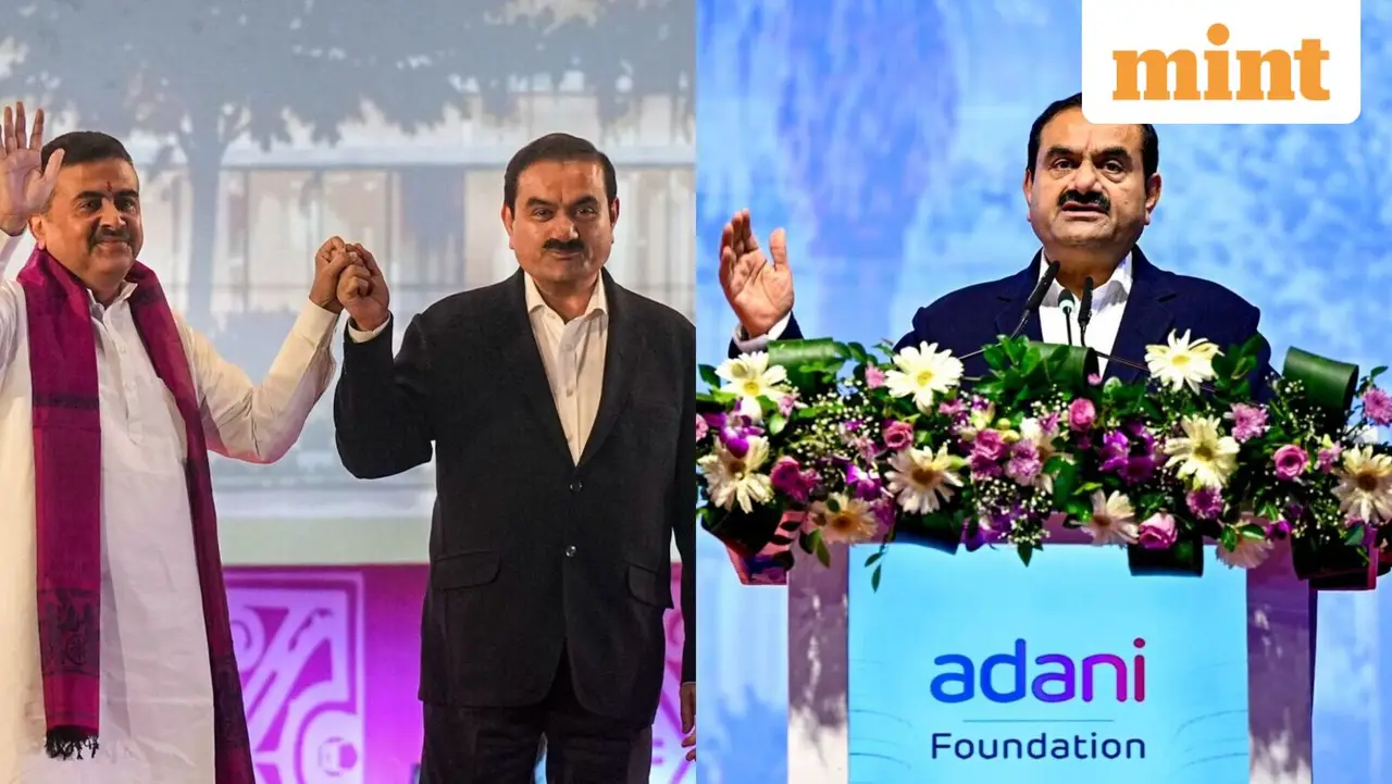 Adani Group to invest ₹1 lakh crore in West Bengal by 2035 across multiple sectors