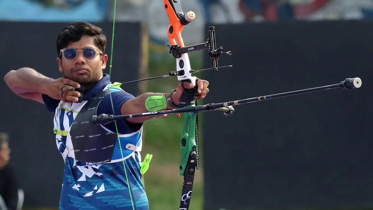 Dhiraj Bommadevara Sets Asian Games Record in Recurve Archery Qualification