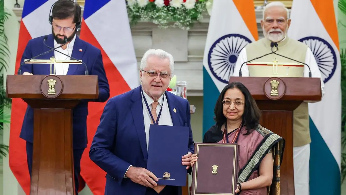 India and Chile to Begin Talks on Comprehensive Trade Pact