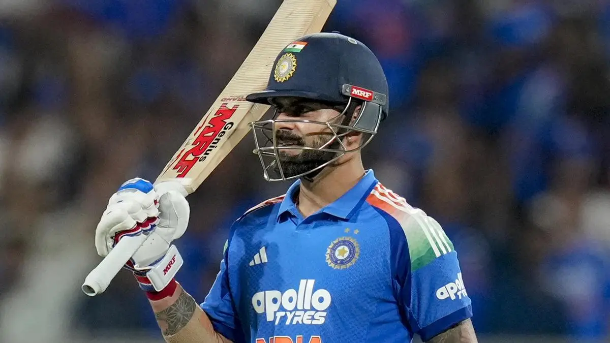 Kohli Scores Record 55th Century in India vs West Indies 1st ODI
