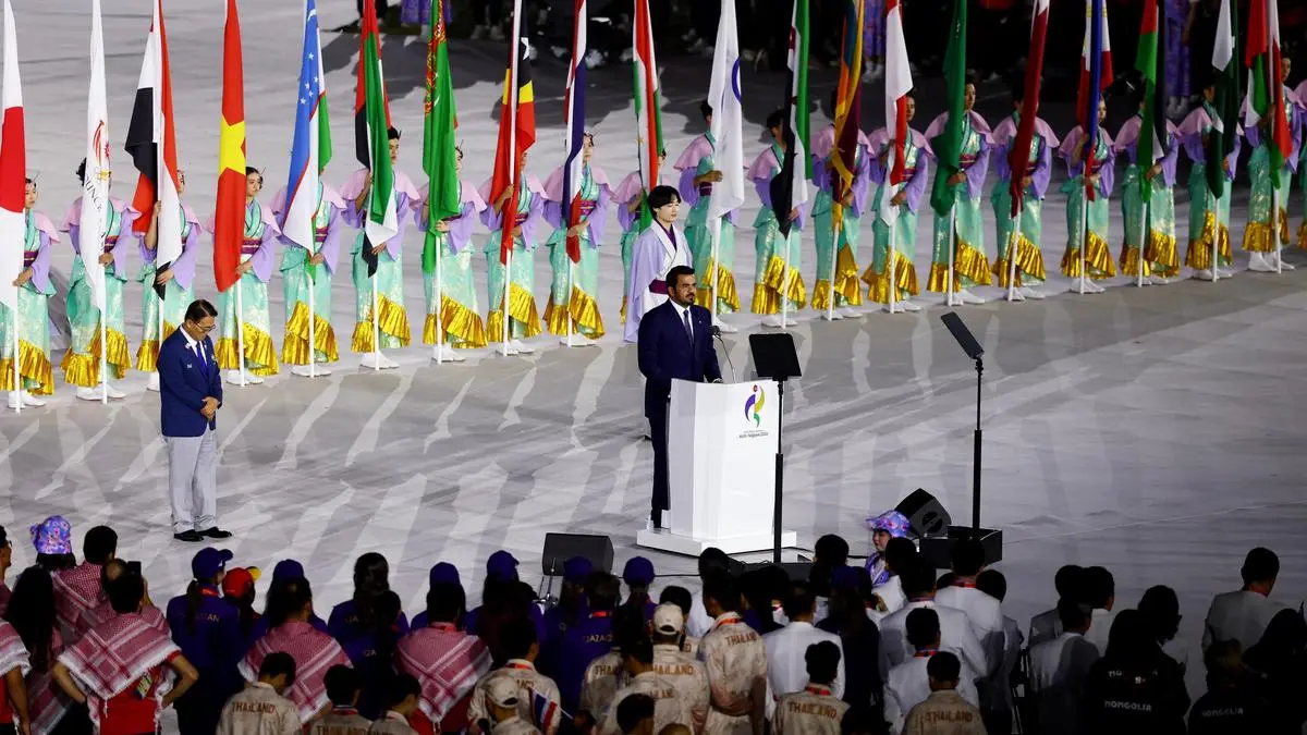 Asian Games 2026 Handover from Aichi-Nagoya to Doha Marked by Torch Ceremony