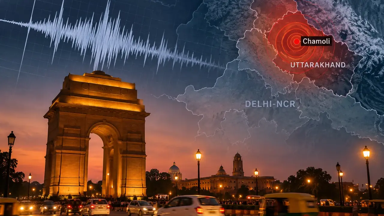 4.9 Magnitude Earthquake Hits Uttarakhand, Tremors Felt in Delhi-NCR