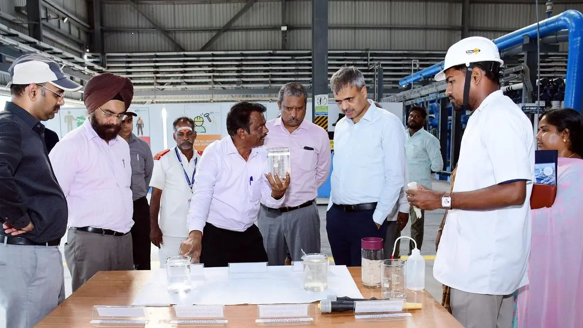 Union Secretary Reviews Chennai’s Waste Processing and Recycling Facilities