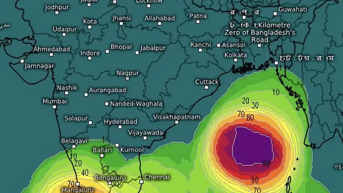 IMD Tracks Possible Bay of Bengal Cyclone as Northeast Monsoon Begins