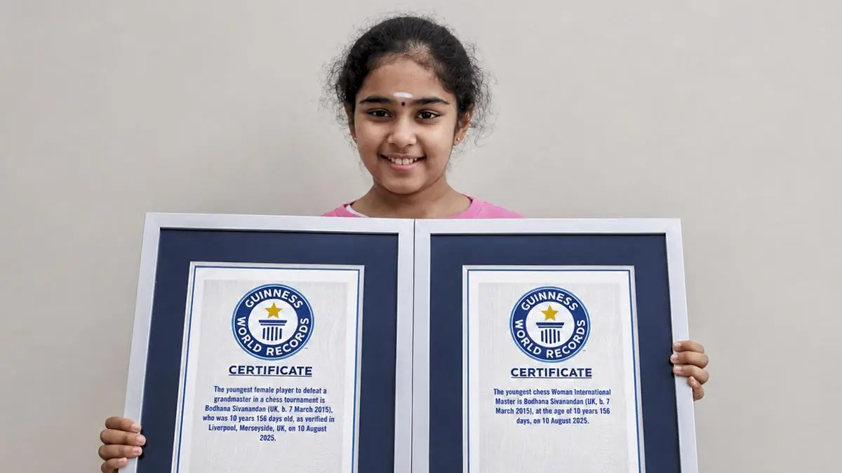 Bodhana Sivanandan Becomes International Master at Eleven