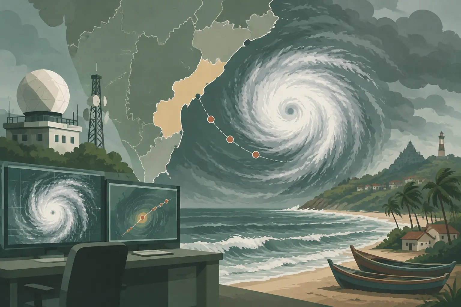 Cyclone Arnab Forecast to Cross Andhra Pradesh-Yanam Coast by October 28