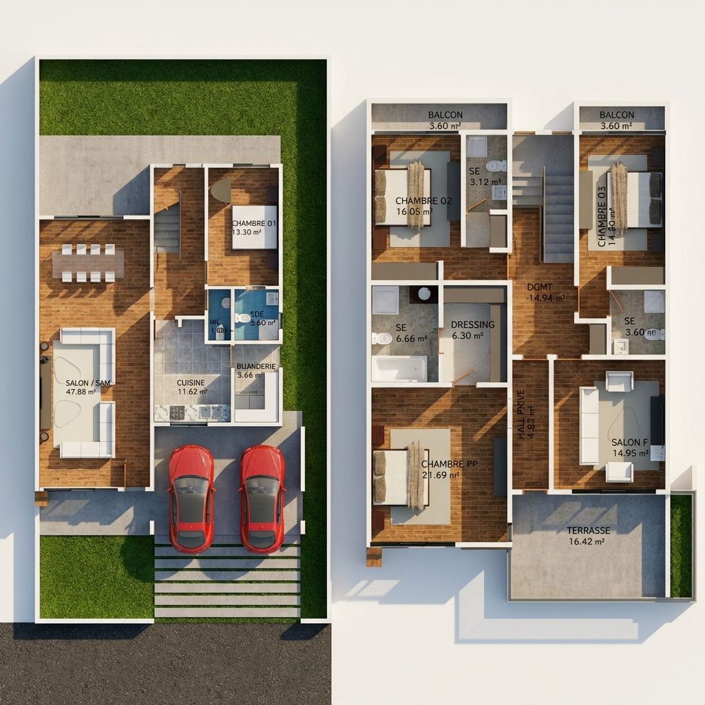 Villas Duplex 6 Pièces - image 4