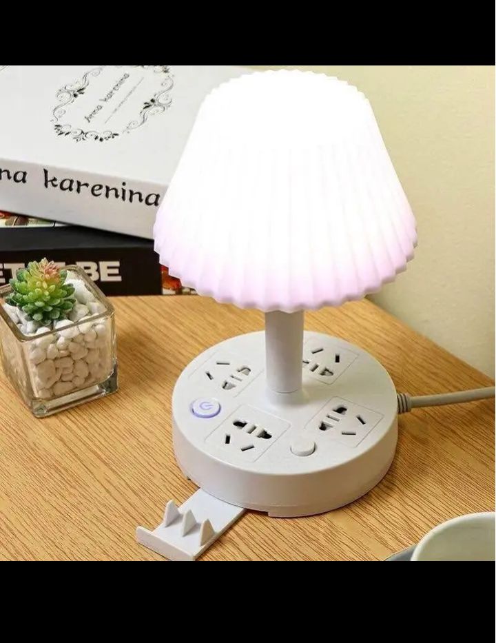table light with charging port 