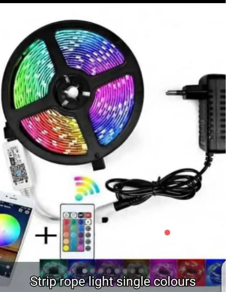 strip rope light display  3