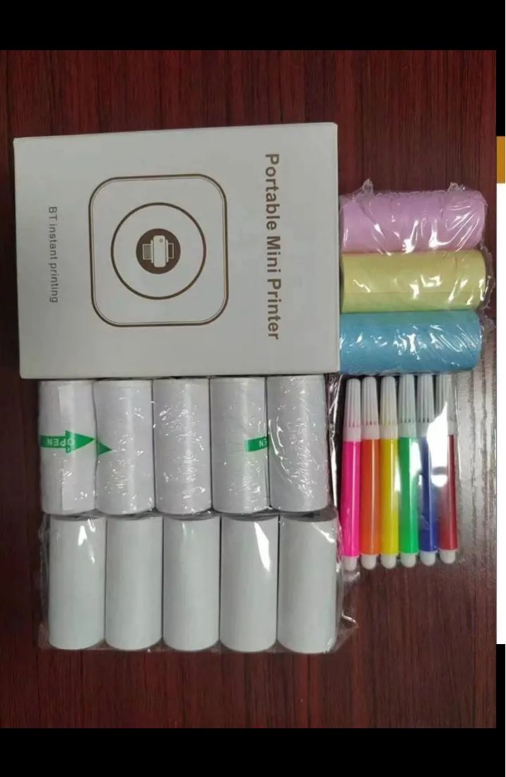 rechargeable mini printer  3
