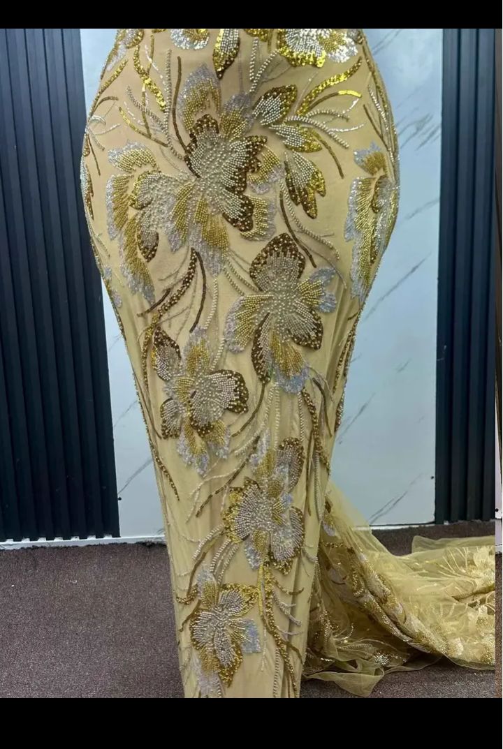 luxury sample hand beaded laces  4