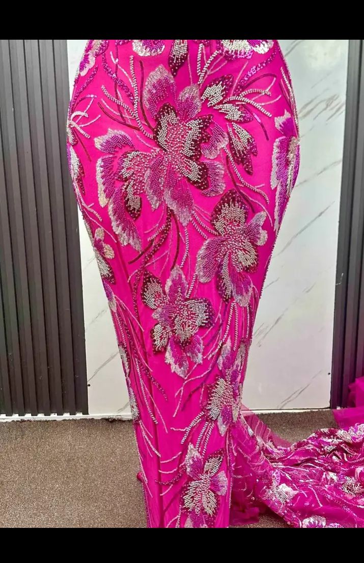 luxury sample hand beaded laces 