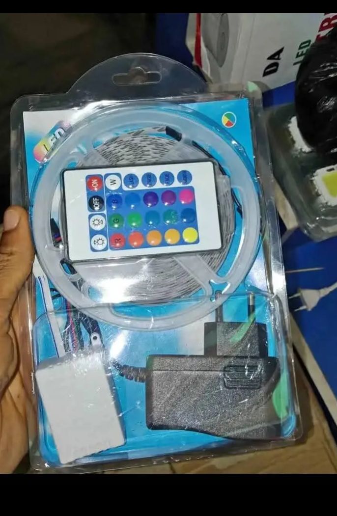 strip rope light display  4