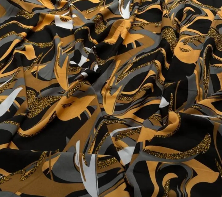 vintage plain crepe  2