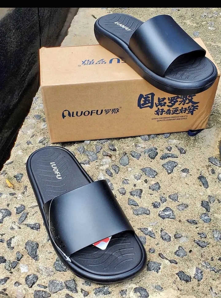 flip flop simple men's slippers  2