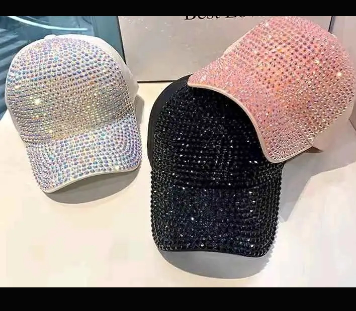 rhinestone fashion cap 3