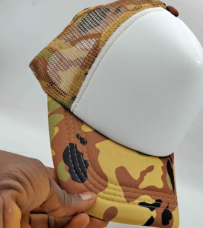 stylish pattern trucker men's cap 2