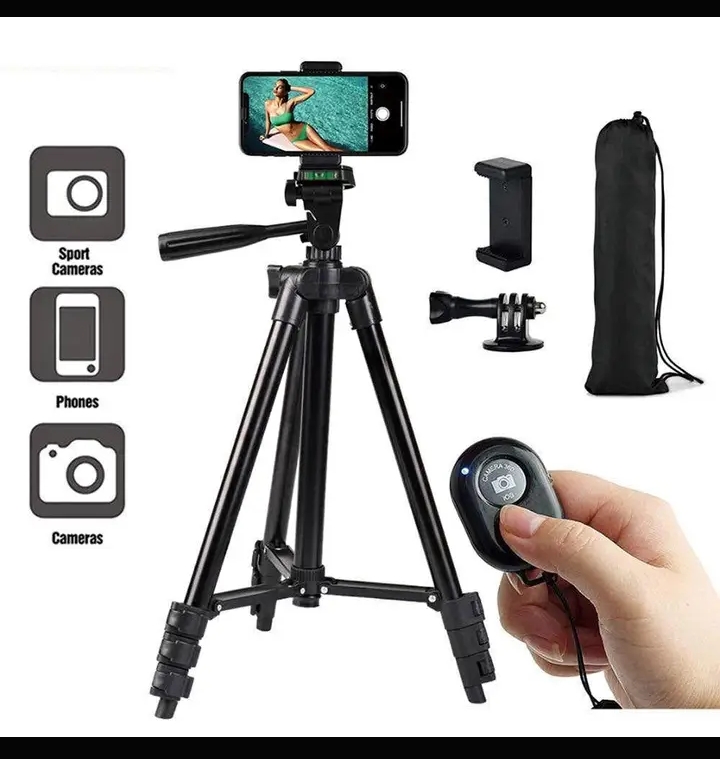 very stable tripod stand 