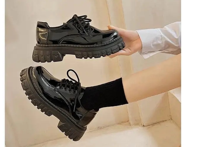 ladies chunky loafers 2