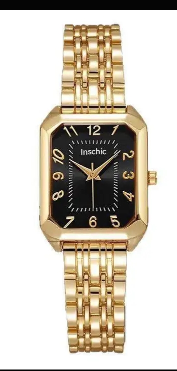 chain colour face watch 