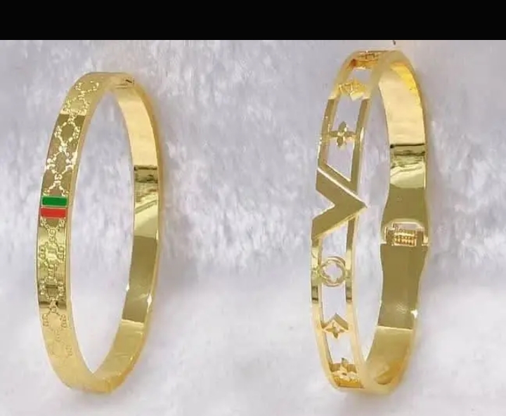 chain bangle earrings  2