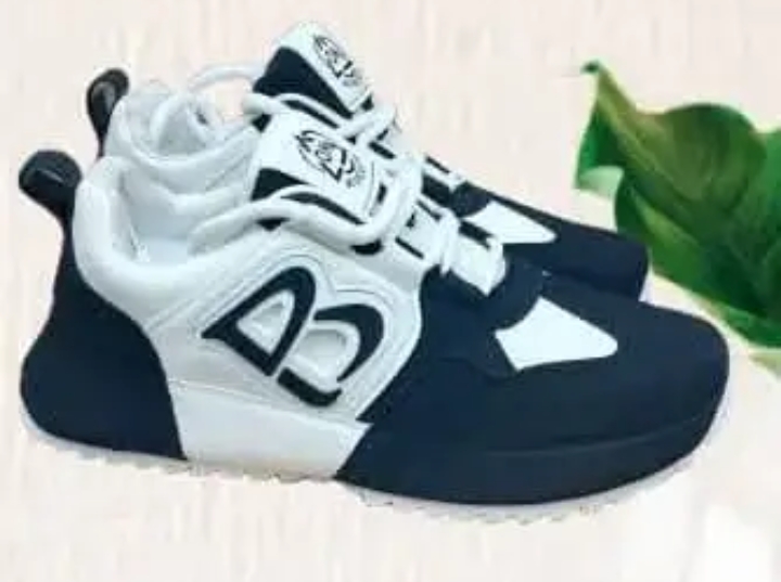 unisex black and white sneakers 