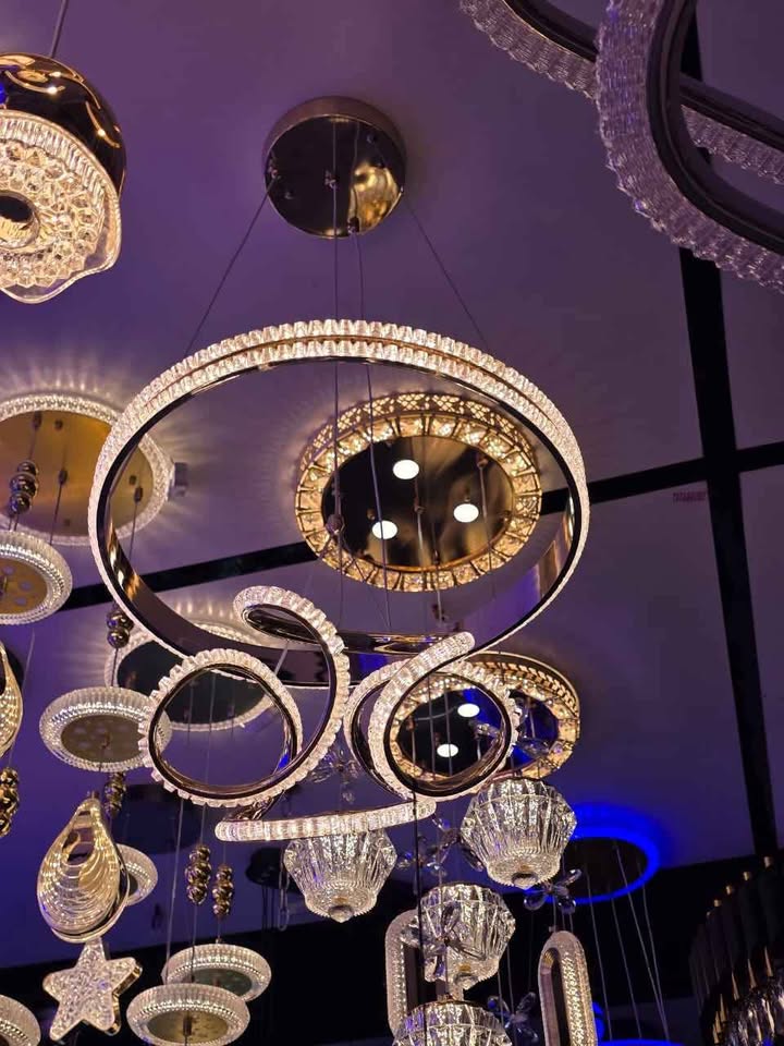 chandelier and wall light 7