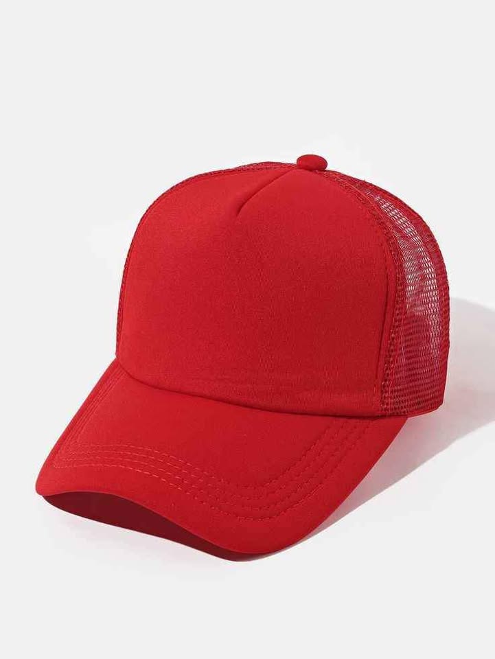  solid trucker hat (unisex) 4