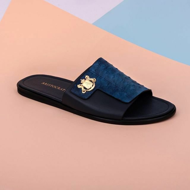 handcrafted men's pam slippers