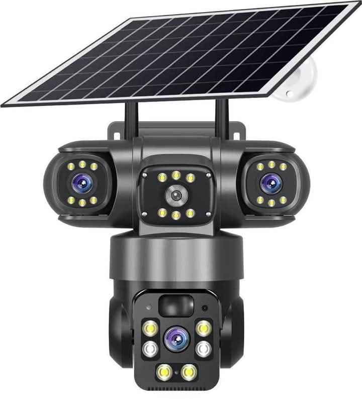  solar cctv cameras. 2