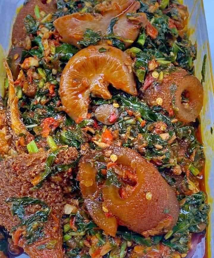 efo riro in litters.