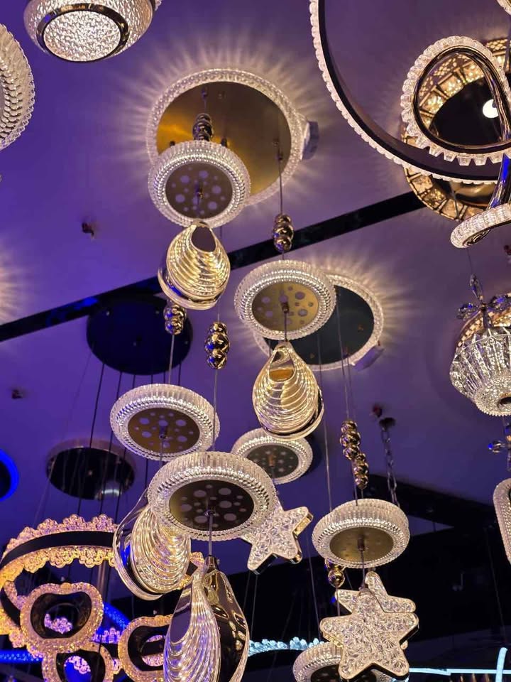 chandelier and wall light 6