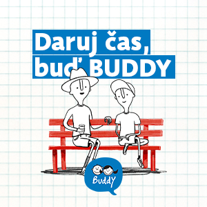 BUDDY pre dieťa z detského domova v Košickom kraji