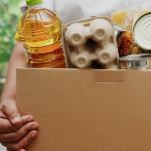 Pomoc s distribúciou potravinovej pomoci pre jednorodičovské rodiny vo Vranove nad Topľou