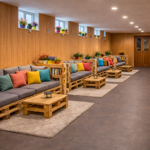 Hľadáme firmu, ktorá vie zabezpečiť bezplatne palety na výrobu vonkajšieho nábytku/učebne