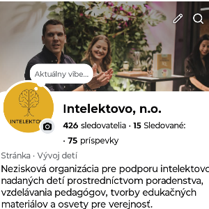 Spravovanie sociálnych sietí Intelektova