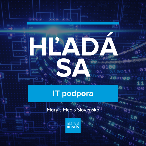 Hľadáme IT podporu/web