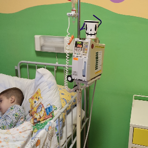 Zabavenie hospitalizovaných detí na klinike pediatrie vo Fakultnej nemocnici Trenčín