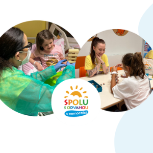 Dobrovoľníctvo v nemocničnom programe nadácie Spolu s odvahou