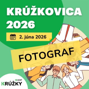 Fotograf pre LEAF event Krúžkovica - 2.6.2026