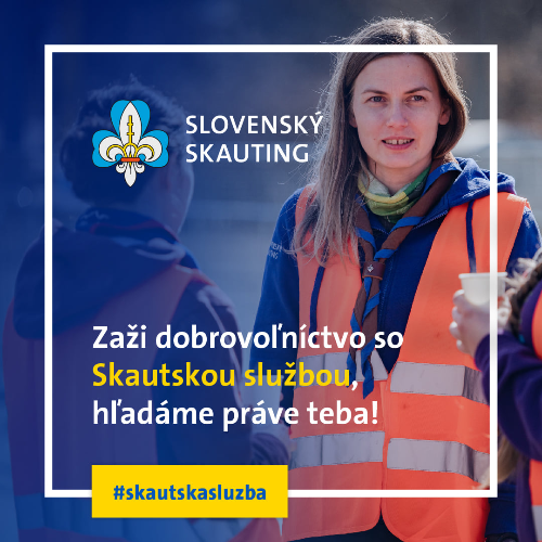 Skautská služba - dobrovoľníctvo 