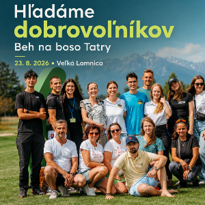 Pomôž nám zorganizovať charitatívny Beh na boso Tatry