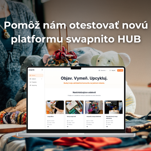 Pomôž nám otestovať novú platformu swapnito HUB