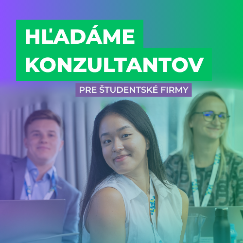 Konzultant pre študentské firmy