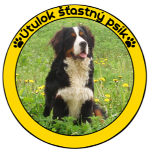 Útulok šťastný psík