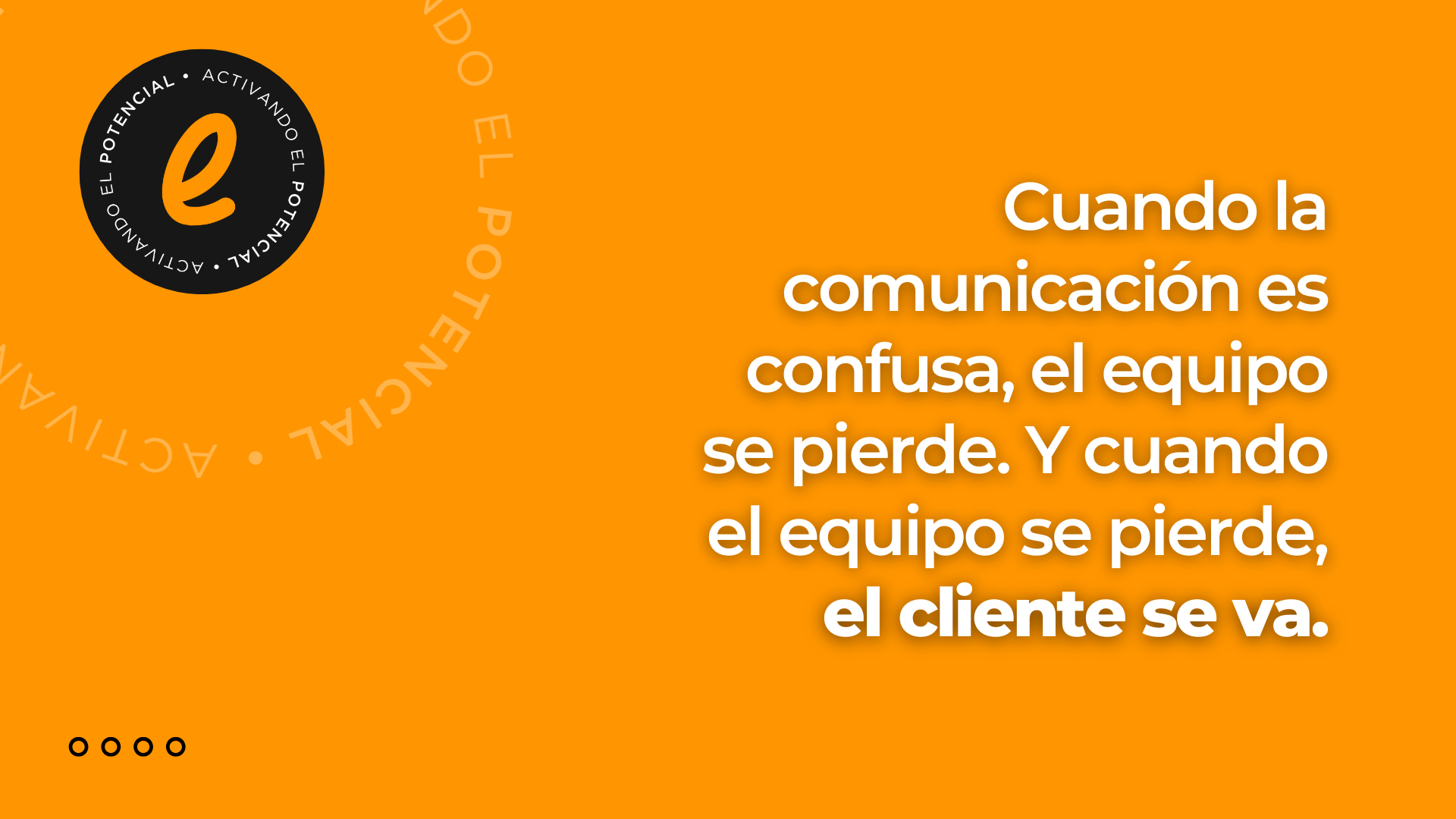 Comunicación interna: El arte de ordenar sin saturar