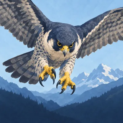 Greifvögel und Eulen